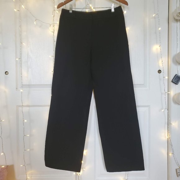 👩‍💼 Cotton Straight Leg Business Pants - Picture 1 of 5
